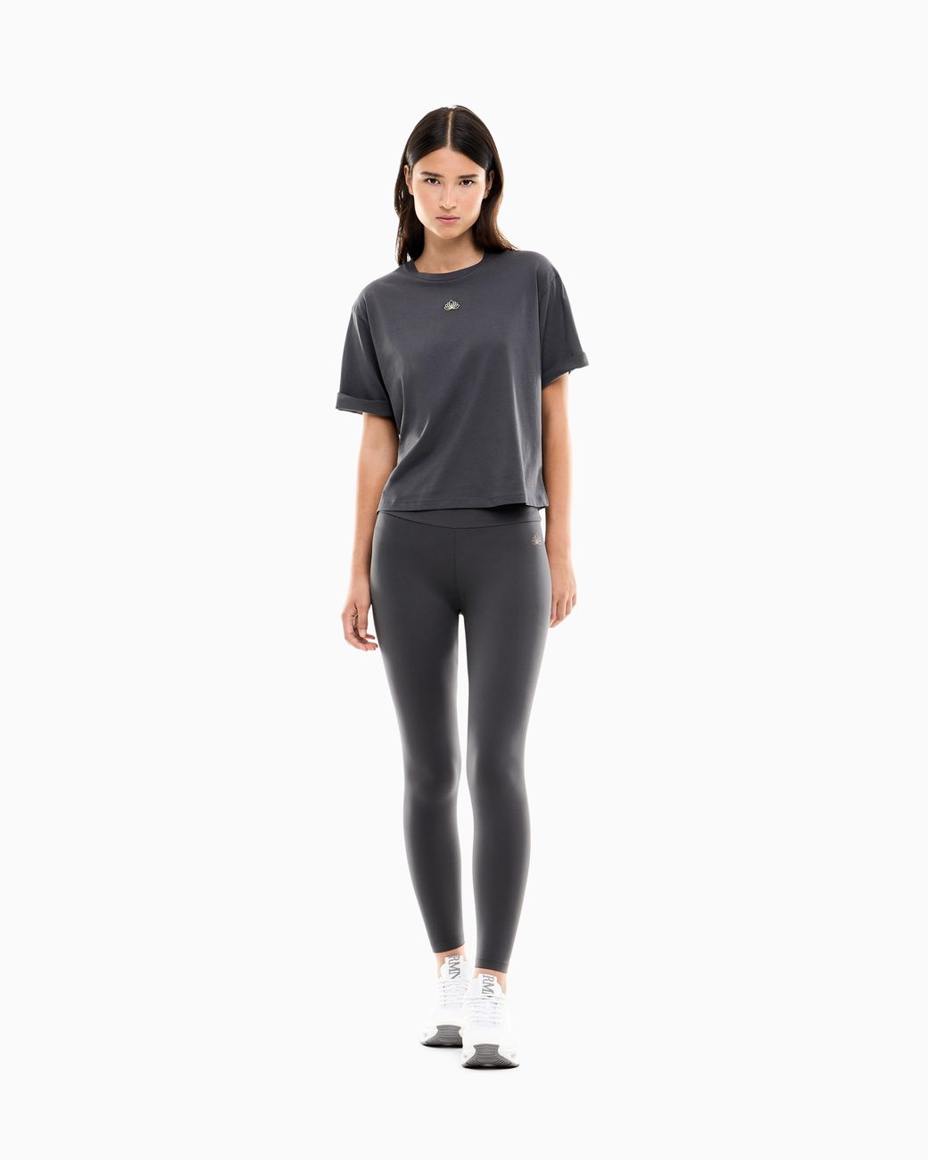 EA7 Blue Oversized Boxy T-Shirt Vigor Fullness