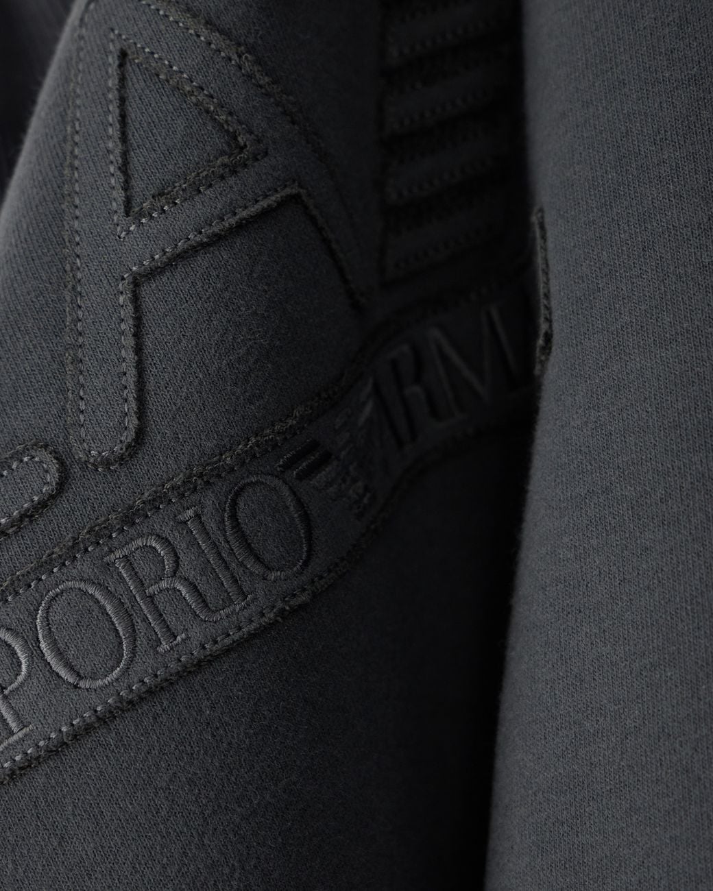 EA7 Gray Oversized Tracksuit