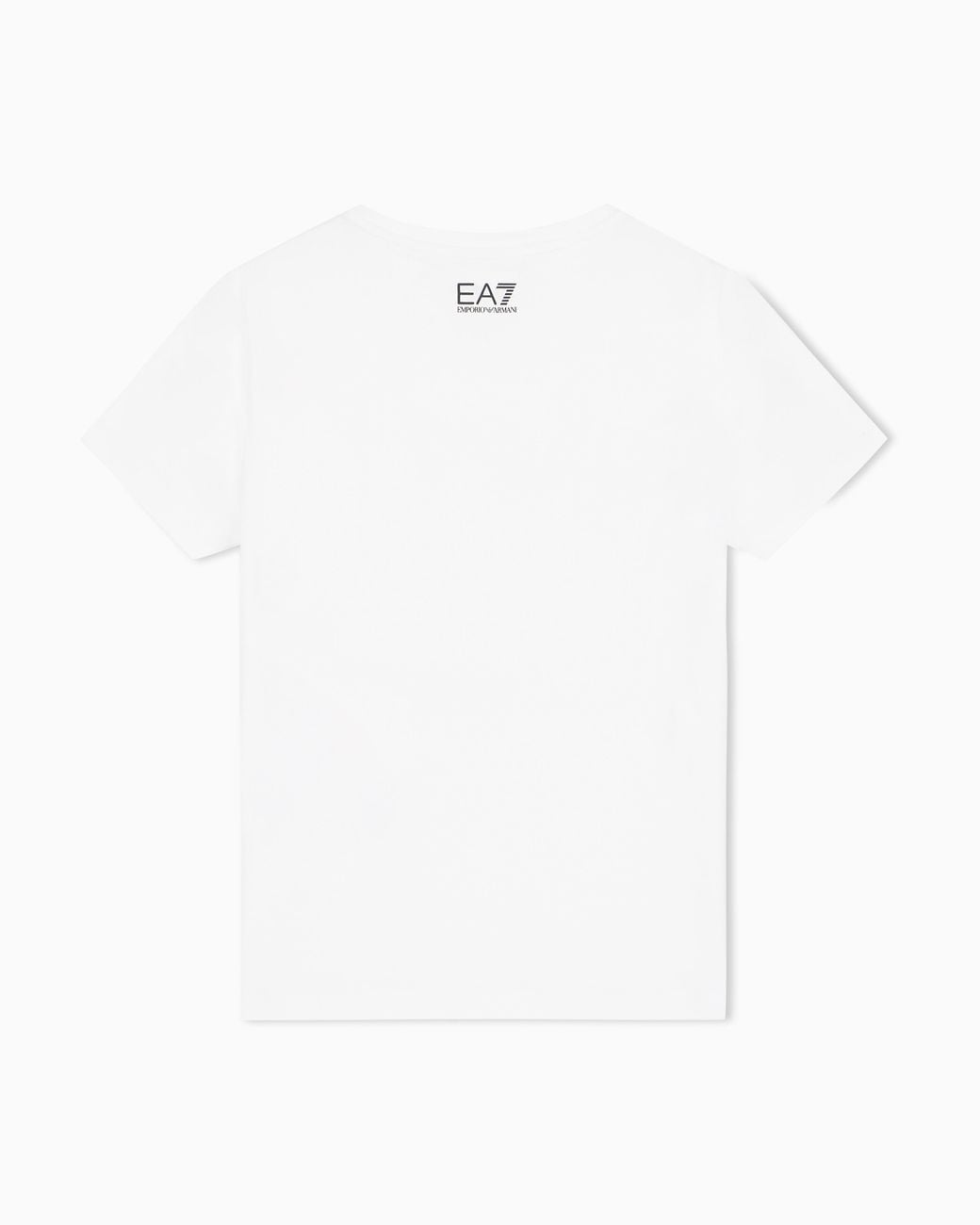 EA7 White Slim Fit T-Shirt Logo Series