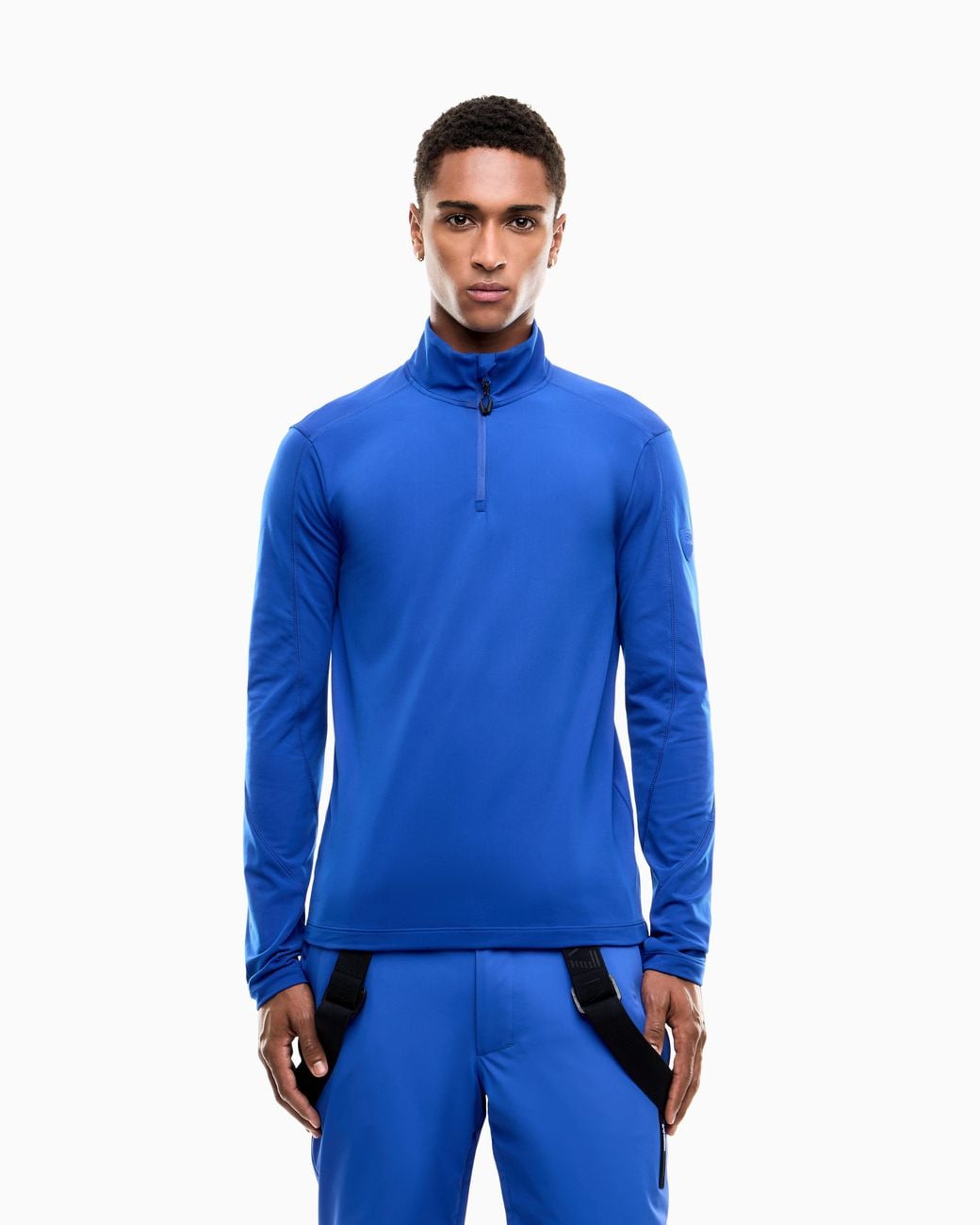 EA7 Blue Technical Ski Fleece for men