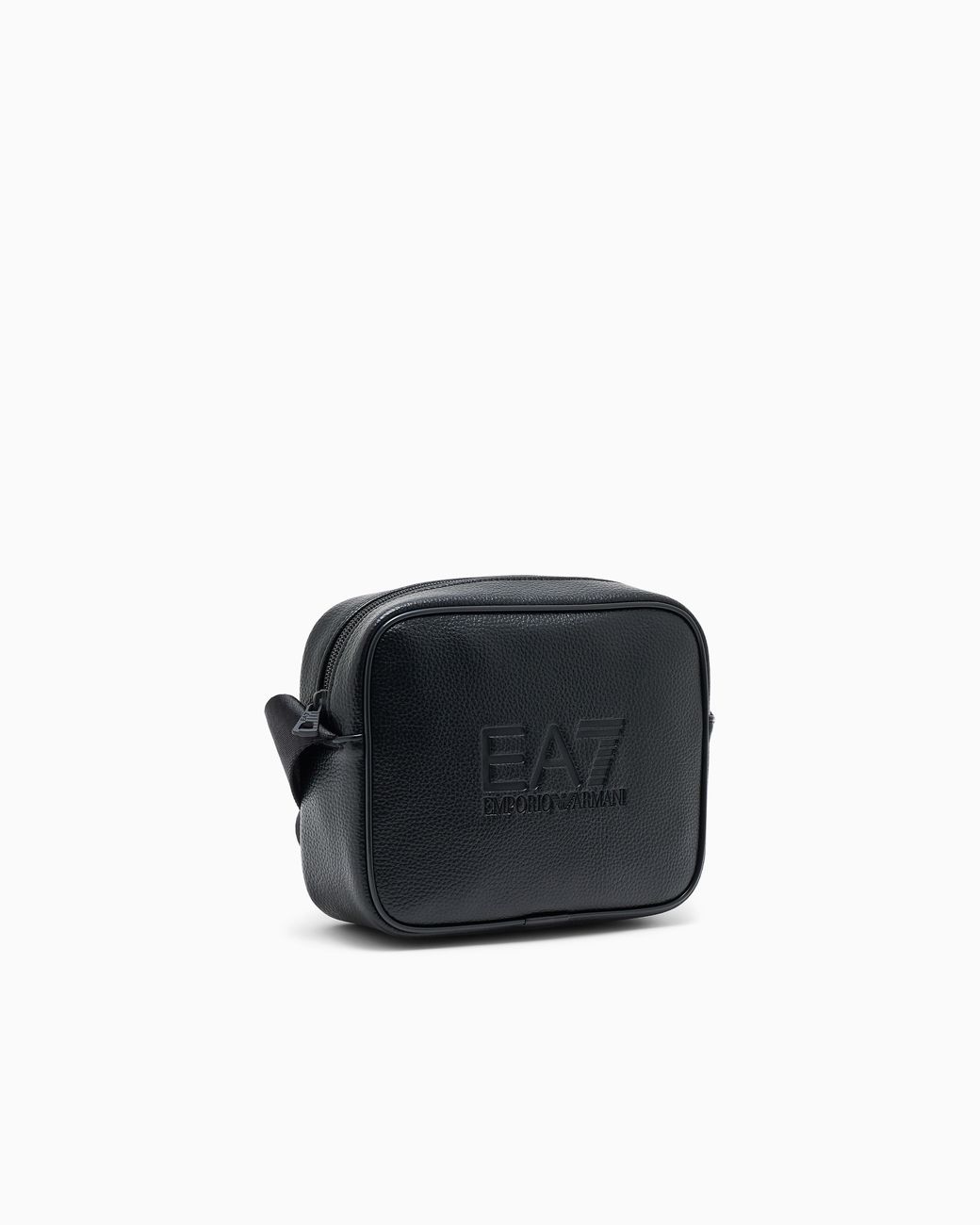 EA7 Blue Crossbody Bag With Outer Coating