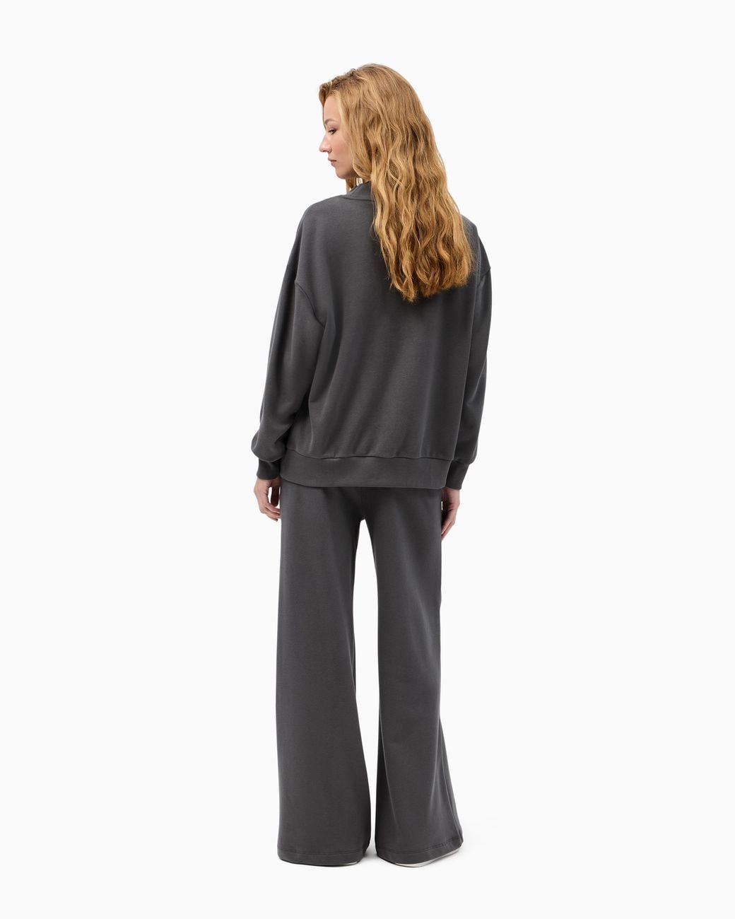 EA7 Gray Oversized Tracksuit