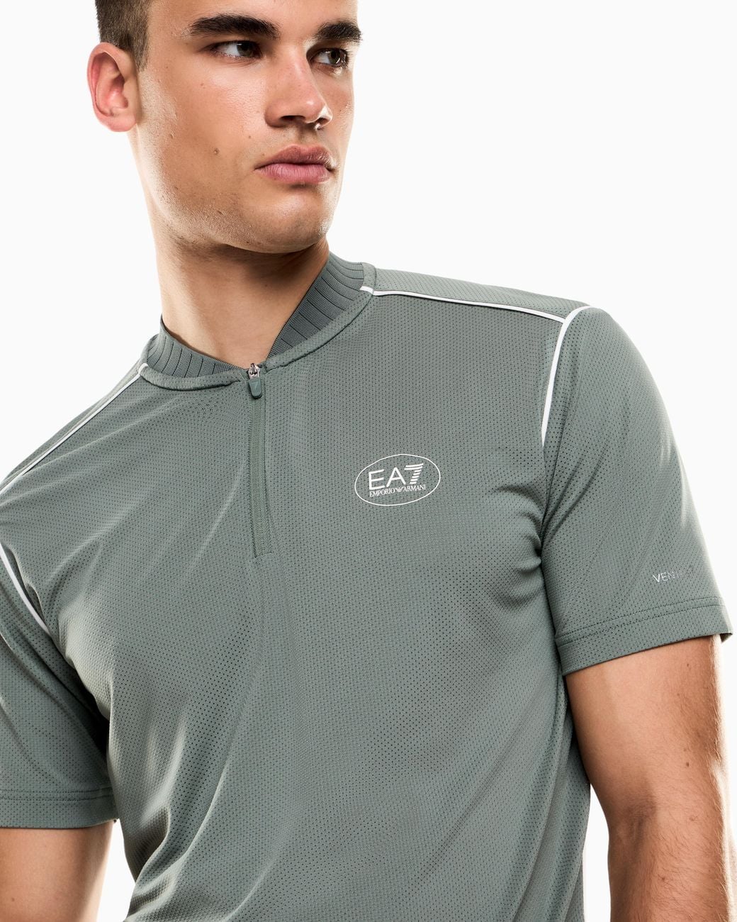 EA7 Green Tennis Pro T-Shirt for men