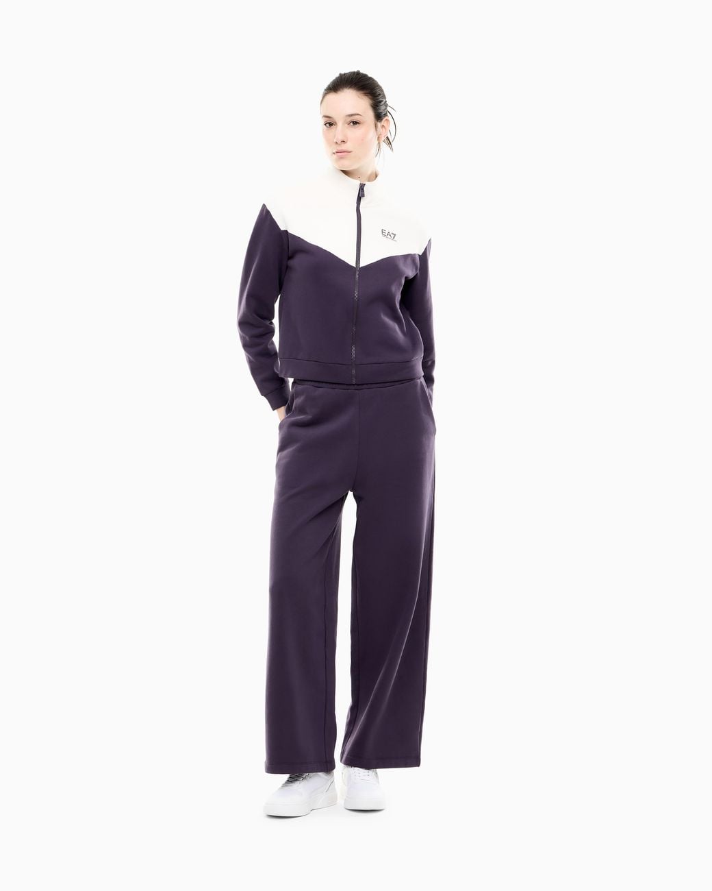 EA7 Purple Oversized Tracksuit