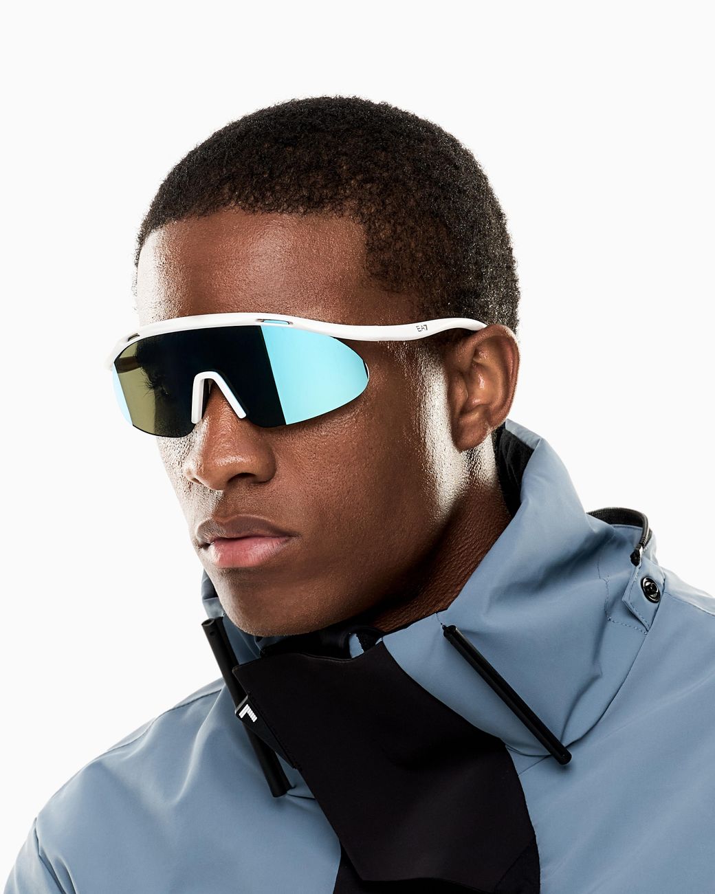 EA7 Sonnenbrille Rycer in Blue für Herren