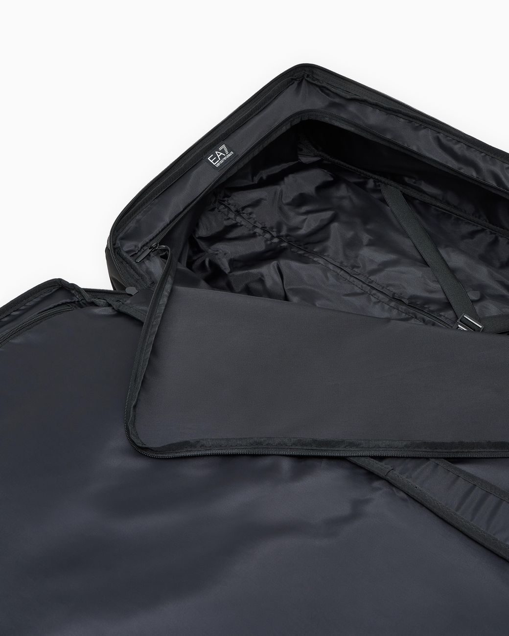 EA7 Black Trolley Aus Technischem Gewebe Mit Rollen Und Riemen Lg