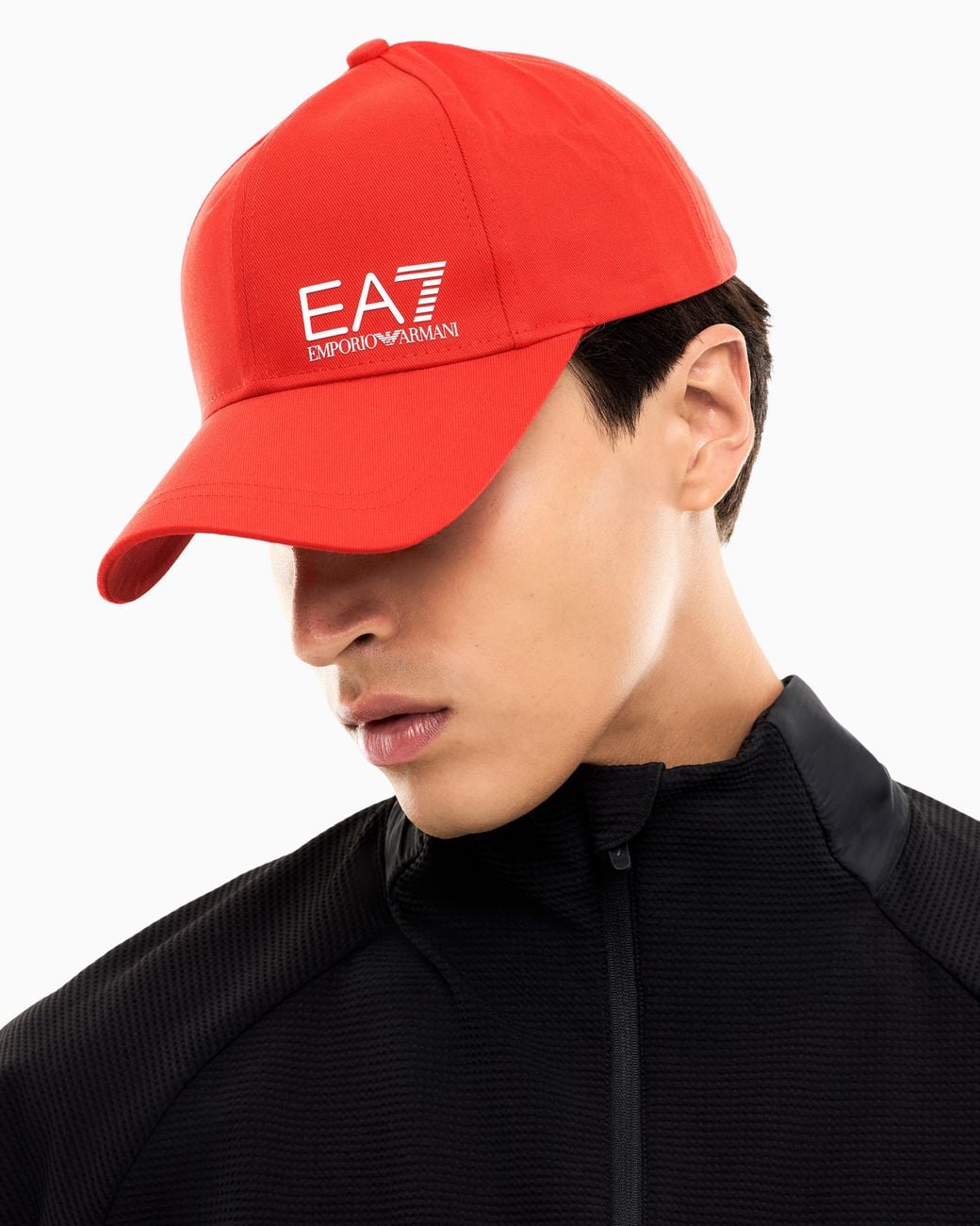 EA7 Red Logo Cap