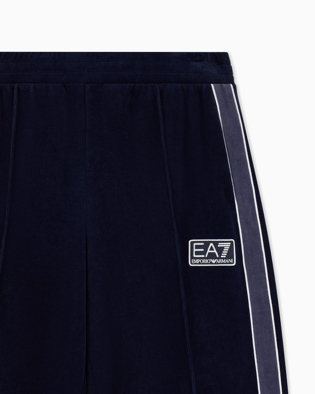 EA7 Blue Regular Fit Trousers Tennis Club for men