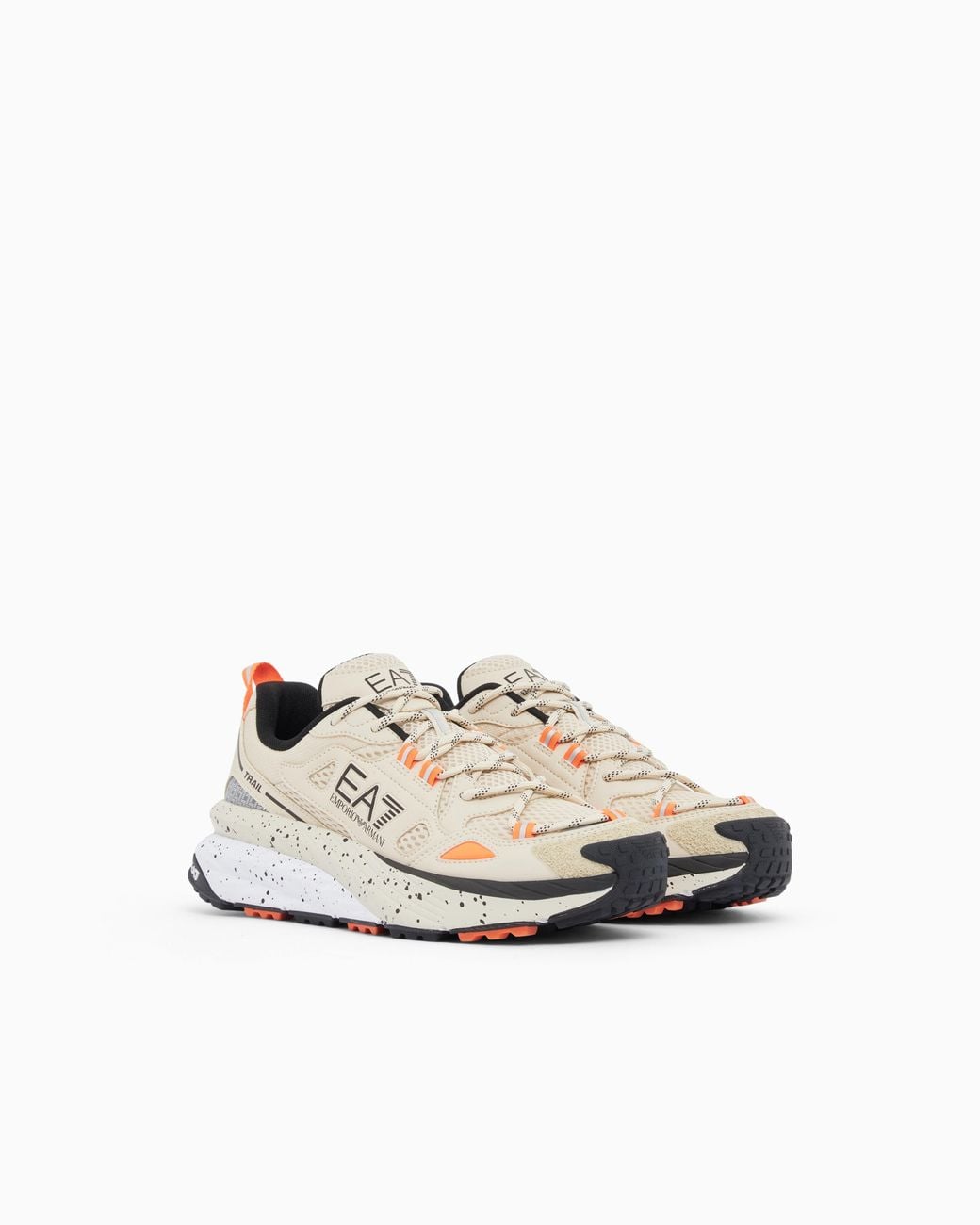 EA7 White Sneakers Crusher Sonic Trail 2.0