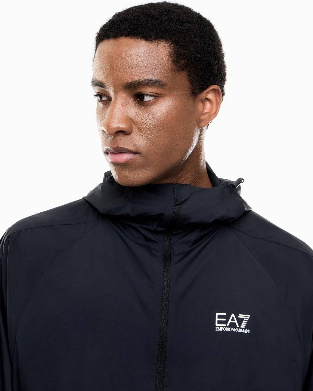 EA7 Blue Regular Fit Hooded Tracksuit Ventus7 for men