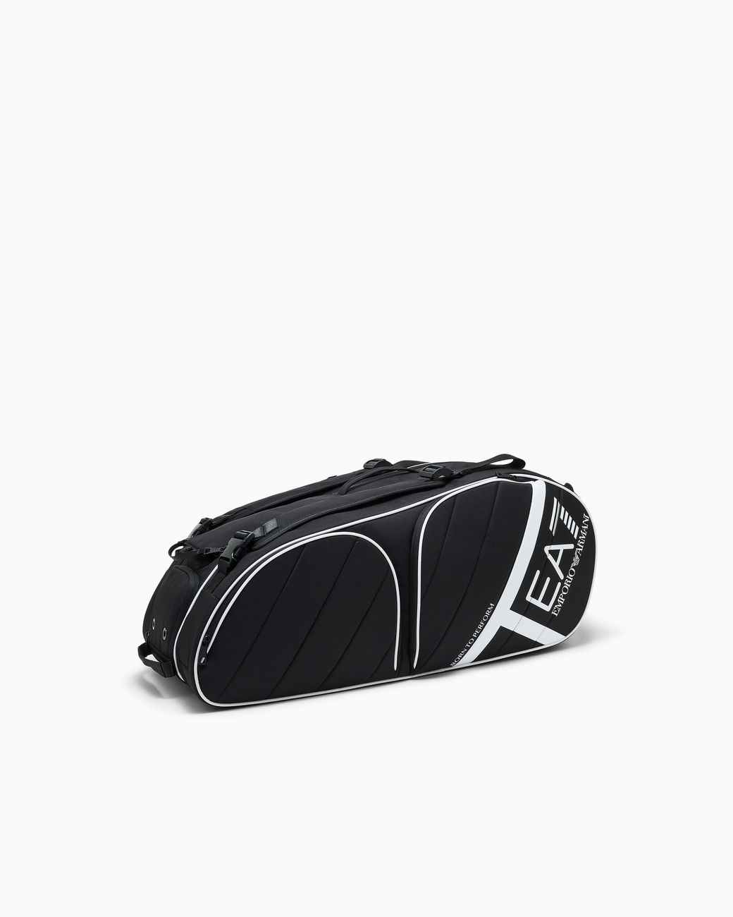 EA7 Black Tennis Bag Regular Fit
