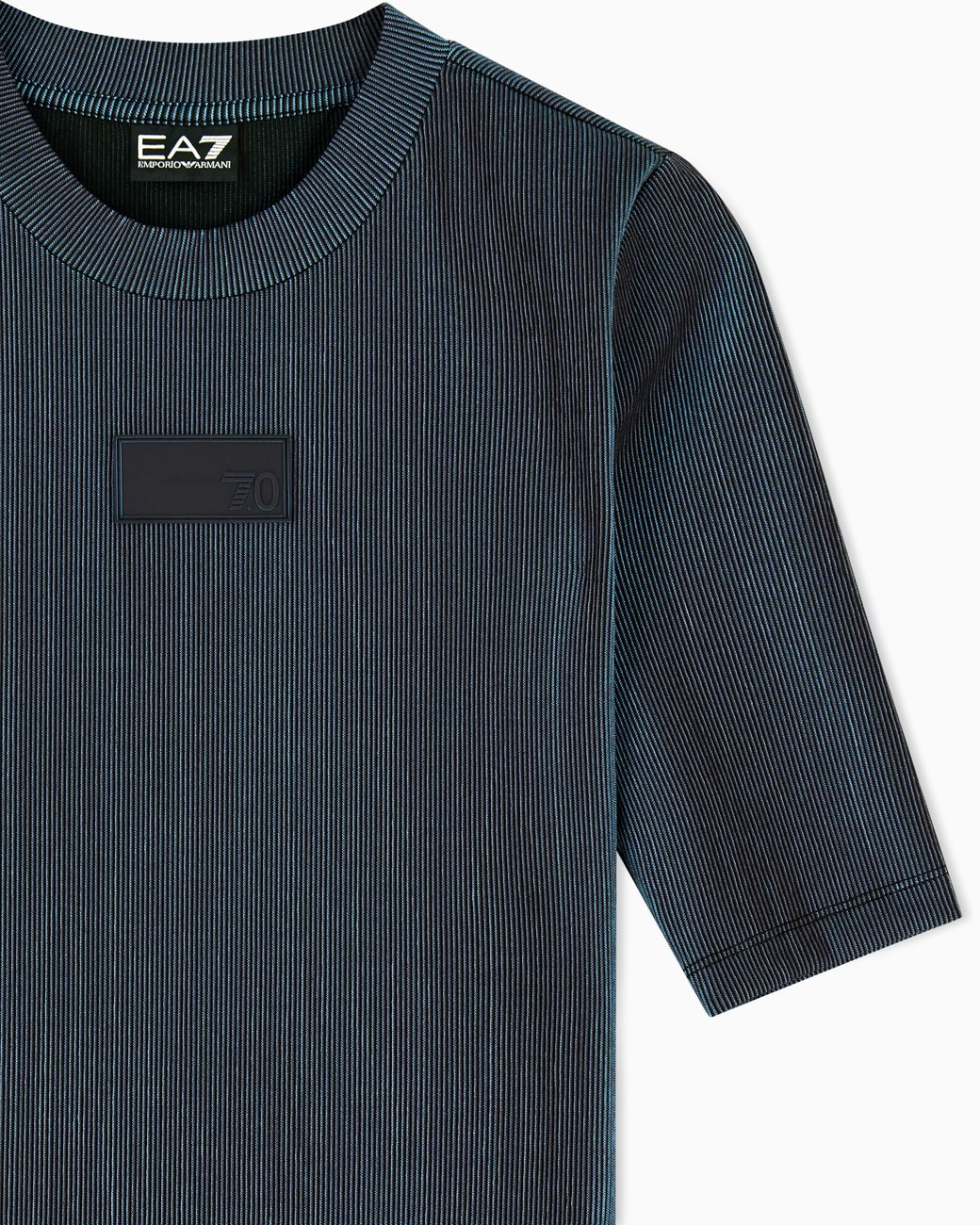 EA7 Blue Slim-Fit T-Shirt 7.0