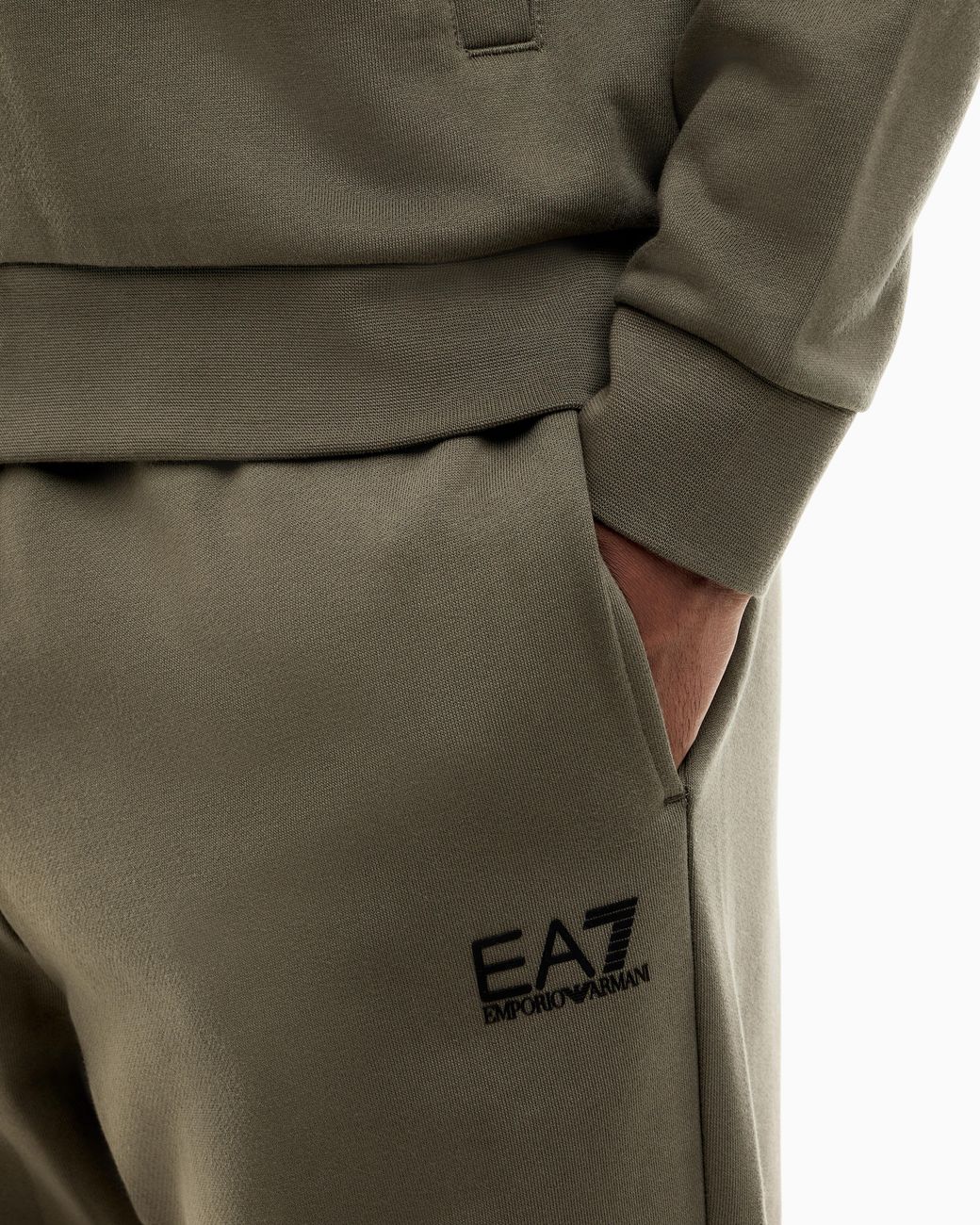 EA7 Green Tracksuit Core Identity Regular Fit for men
