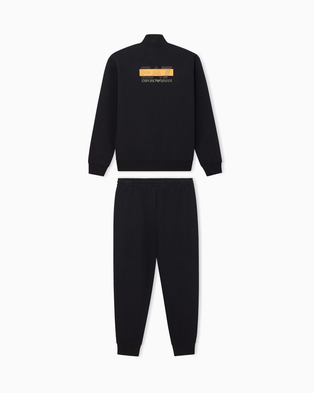 EA7 Blue Tracksuit Visibility Regular Fit Cotton Jersey for men