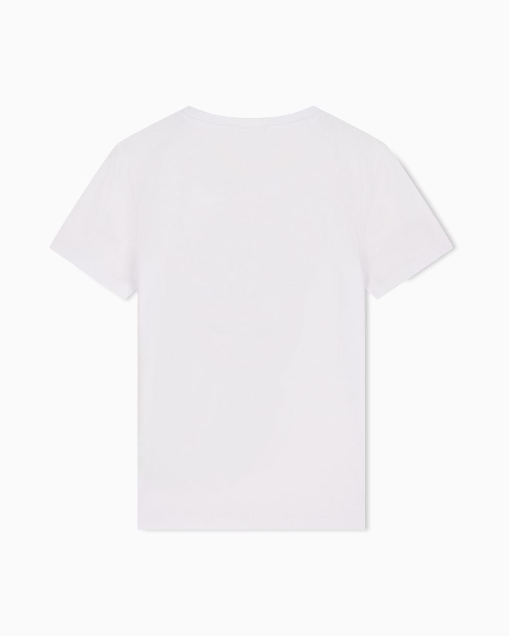 EA7 White Cotton T-Shirt With Maxi Nitto Atp Finals Logo