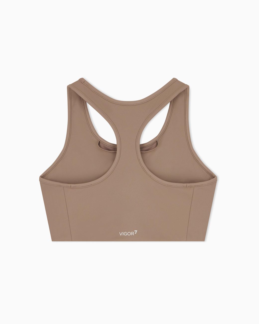 EA7 Brown Medium-Support Sports Bra