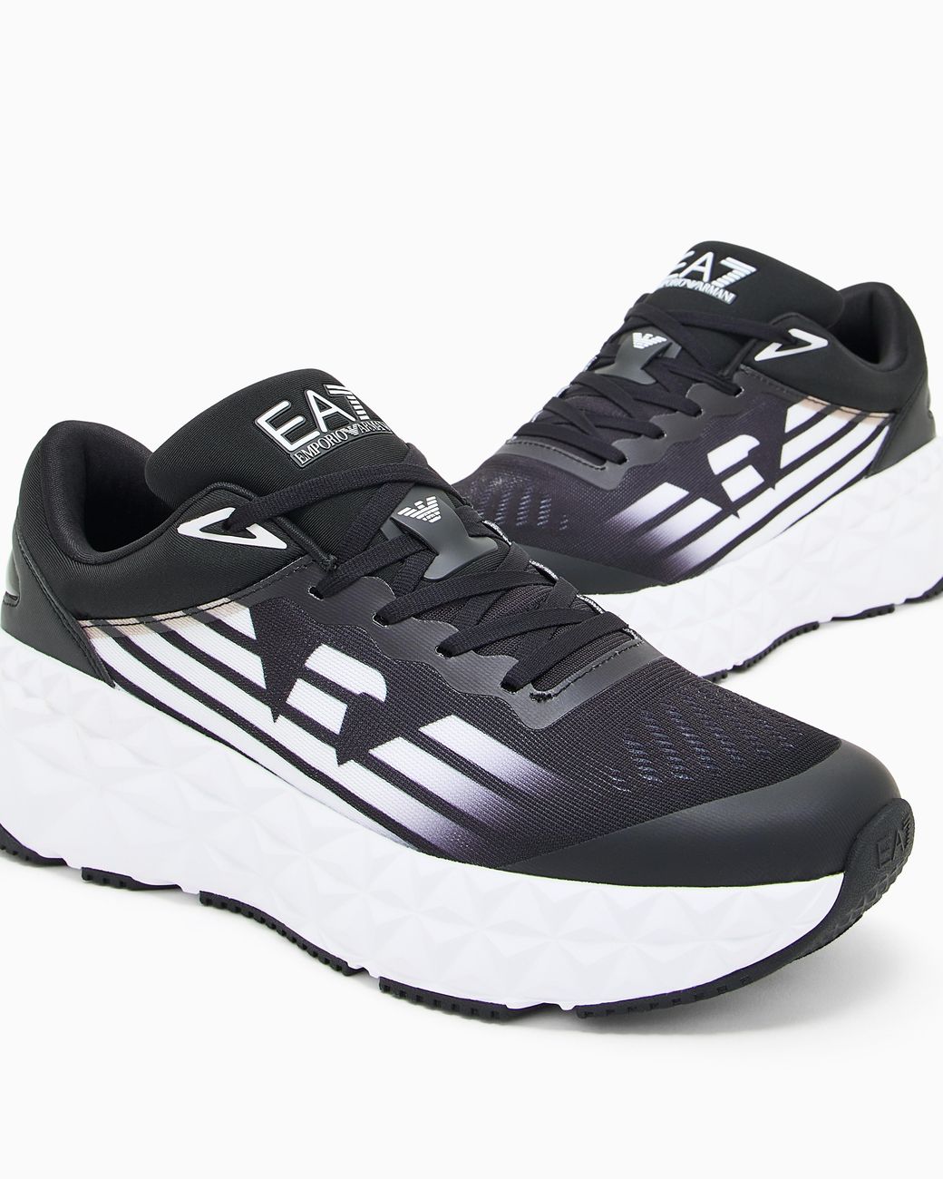 EA7 Black Kobra Sneakers
