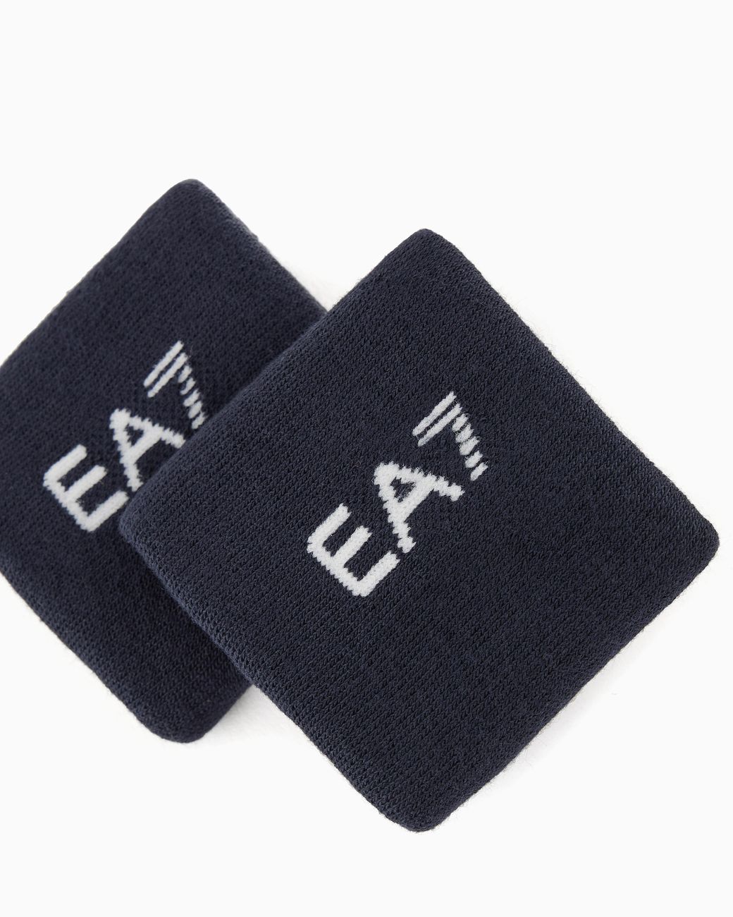 EA7 Blue Absorbent Terrycloth Wristbands Tennis Pro W Wristband
