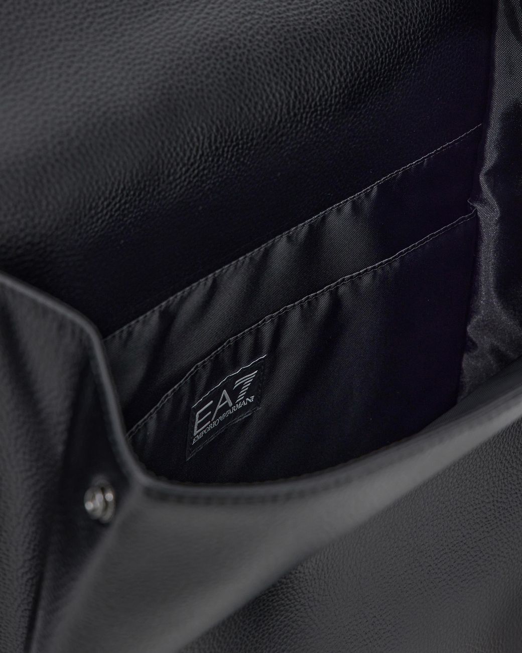 EA7 Blue Backpack With Outer Coating