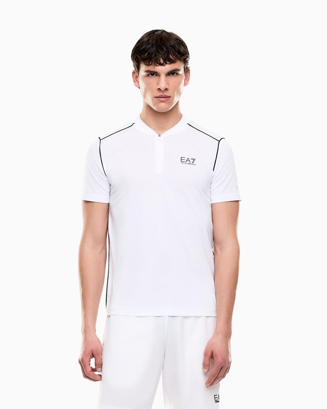 EA7 White Tennis Pro T-Shirt for men