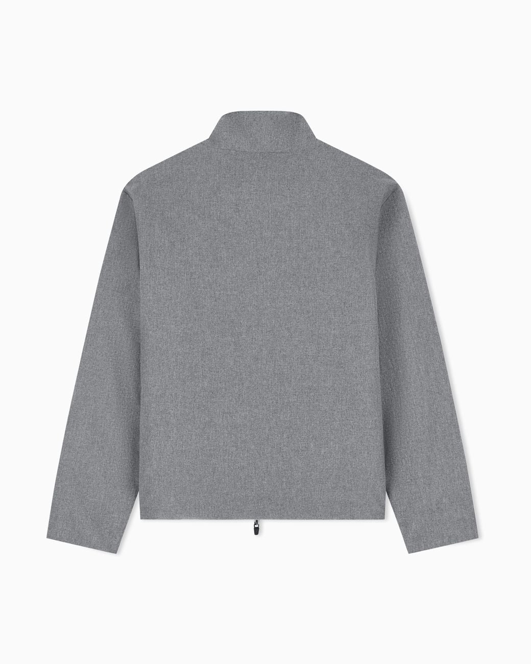 EA7 Gray Bomber Jacket Reversible Regular Fit With Padding for men