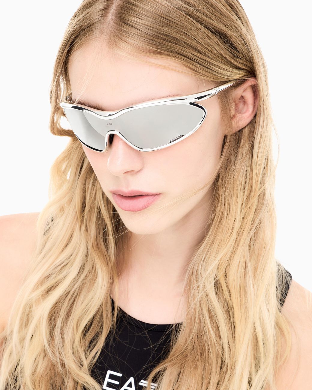 EA7 Sonnenbrille in White für Herren
