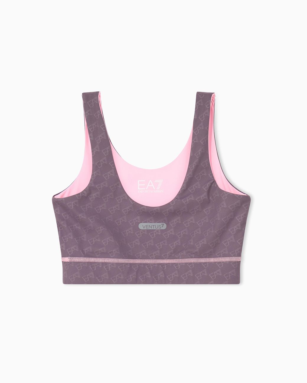 EA7 Purple Reversible Sport Bra Ventus 7