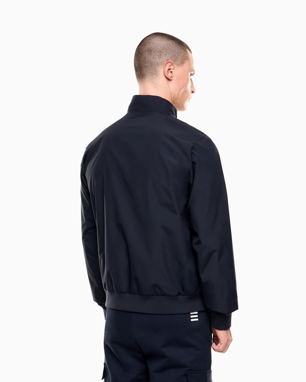 EA7 Blue Core Identity Nylon Jacket for men