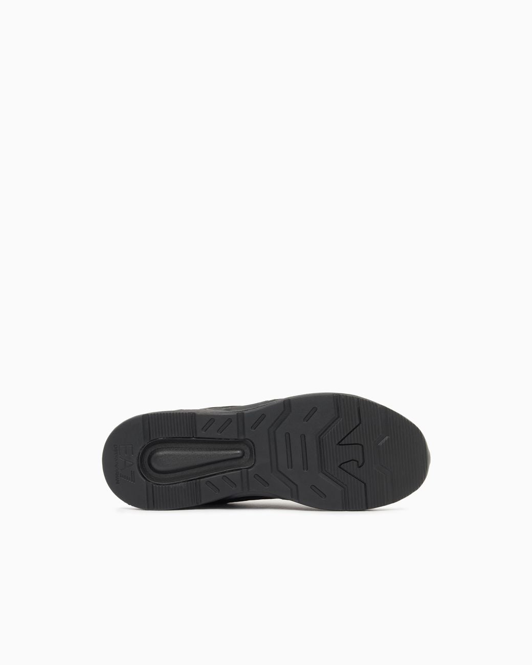 EA7 Black Sneakers Ace Runner Special With Rubber Soles