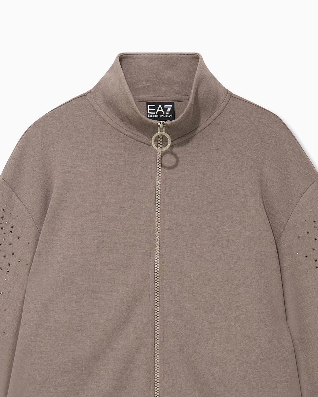EA7 Brown Sweatshirt Precious Regular Fit