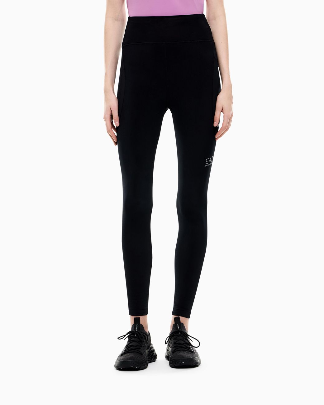 EA7 Blue Leggings Ventus Plus