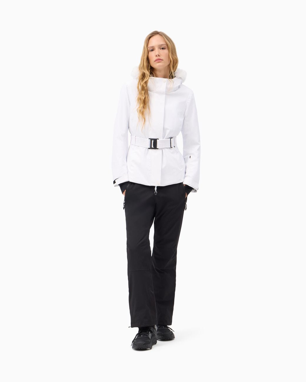 EA7 White Ski Jacket