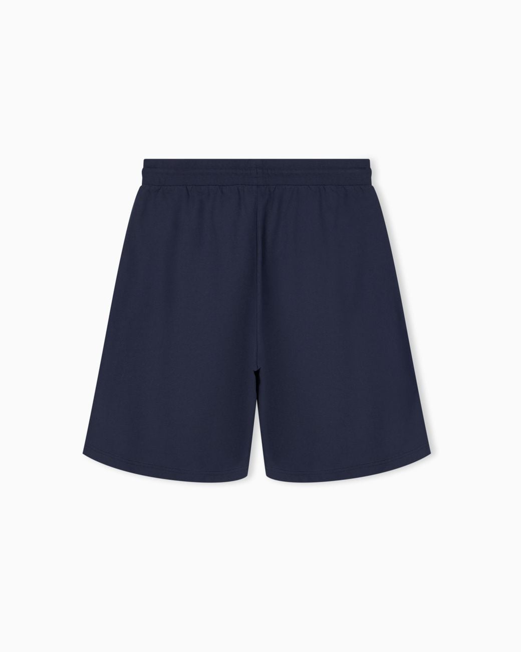 EA7 Blue Armani Olimpia Milano Pure Cotton Bermuda Shorts for men