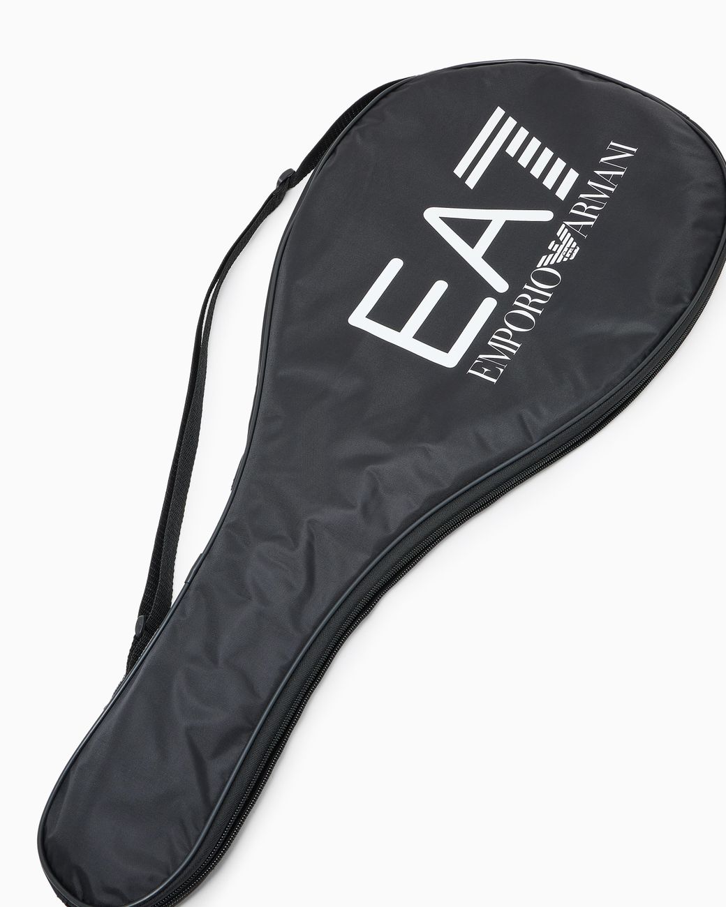 EA7 Black Tennis Racket for men