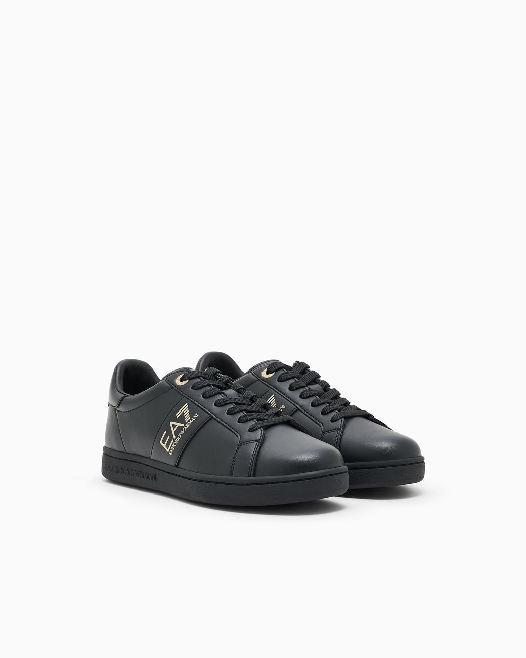 EA7 Blue Classic Sneakers