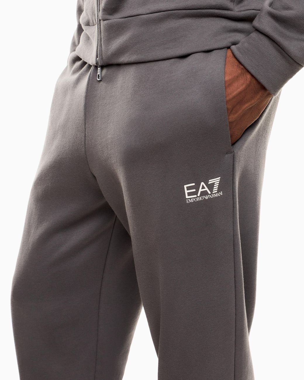 Tuta Summer Block di EA7 in Gray da Uomo