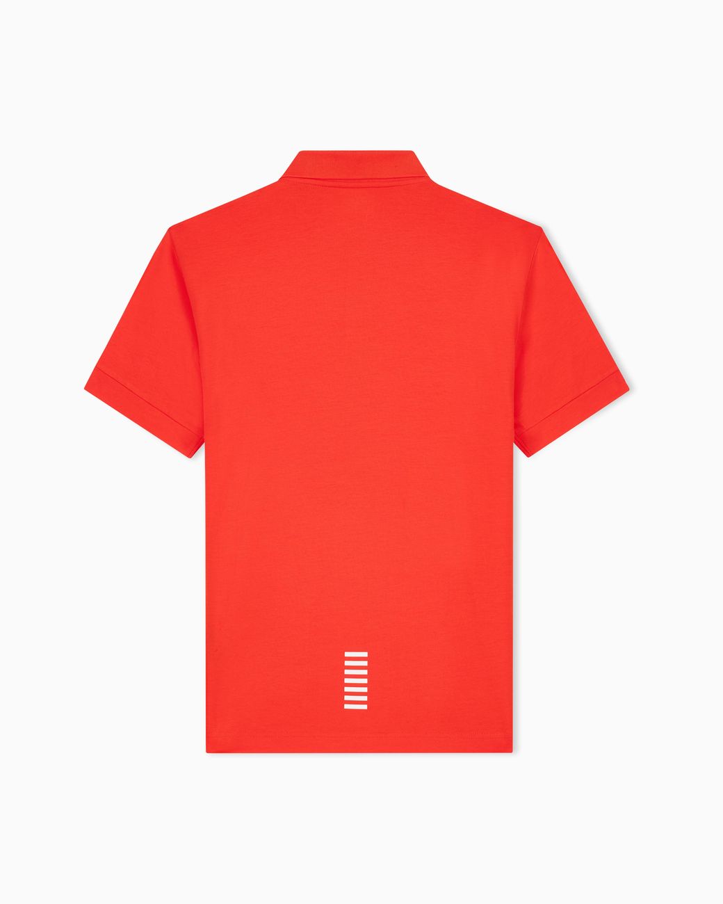 EA7 Red Stretch Polo for men
