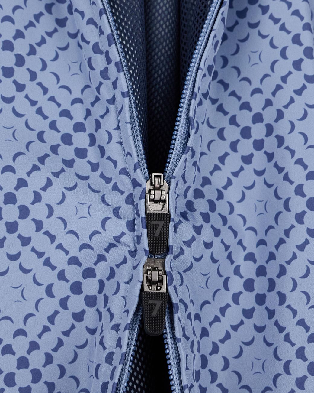 EA7 Blue Oversized Tracksuit Tennis Pro With Full Zip And Graphic for men