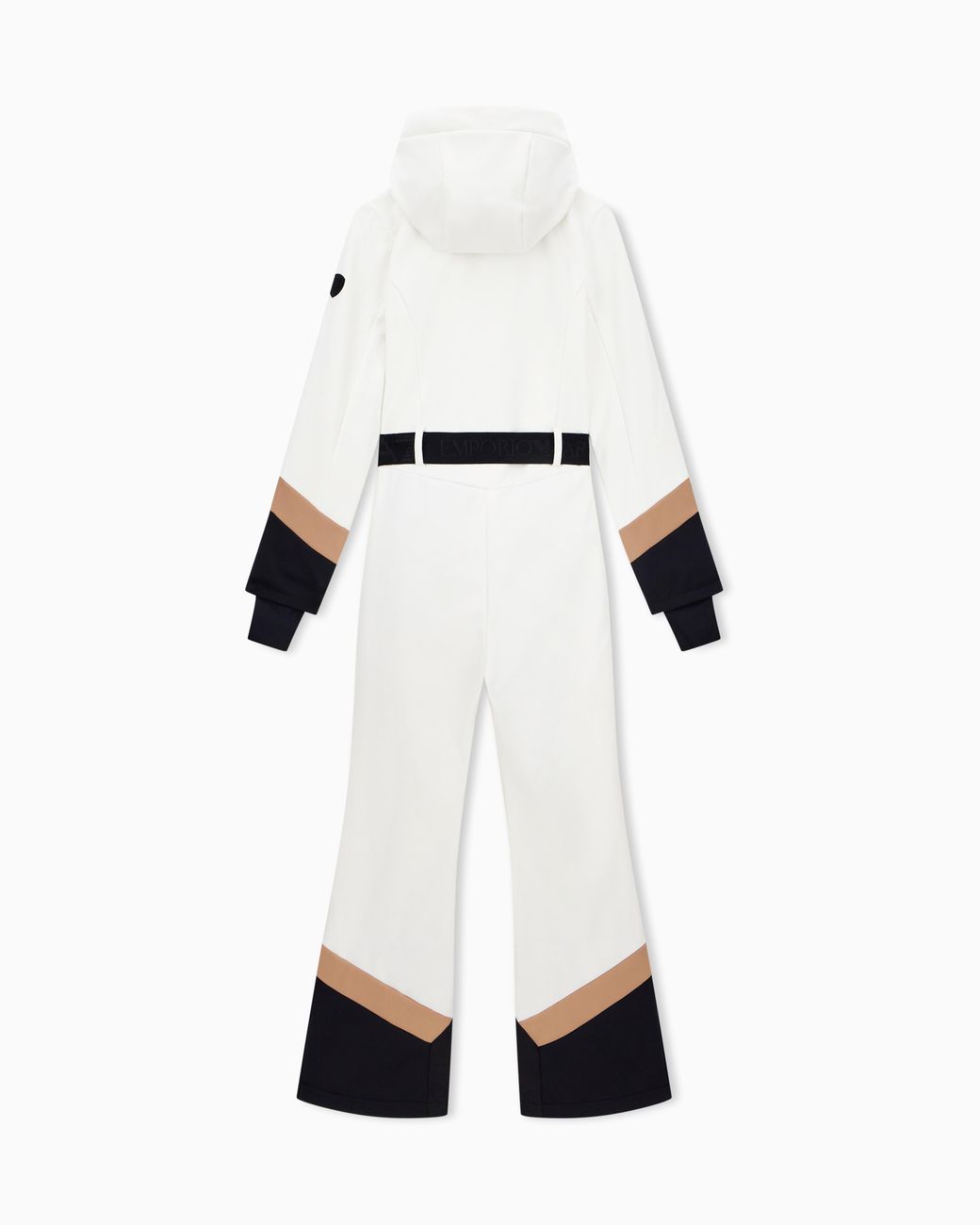EA7 White Technical Ski Suit