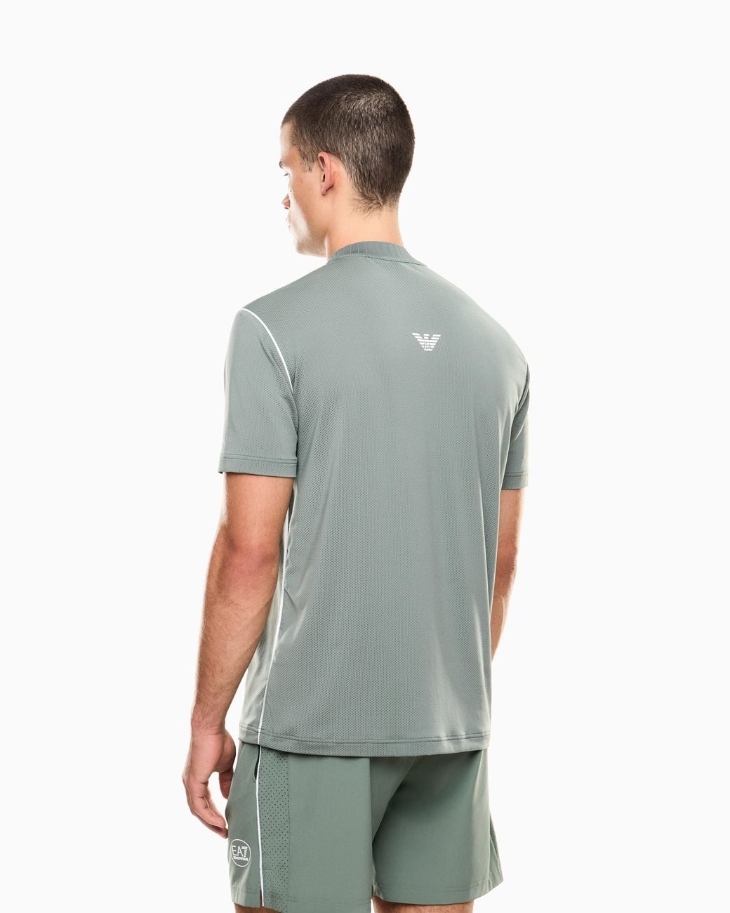 EA7 Green Tennis Pro T-Shirt for men