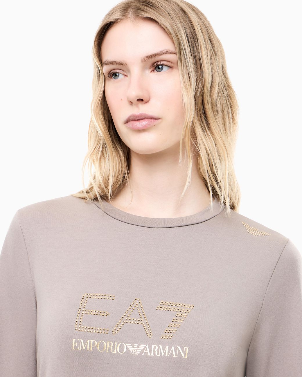 EA7 Pink Stretch Sweatshirt