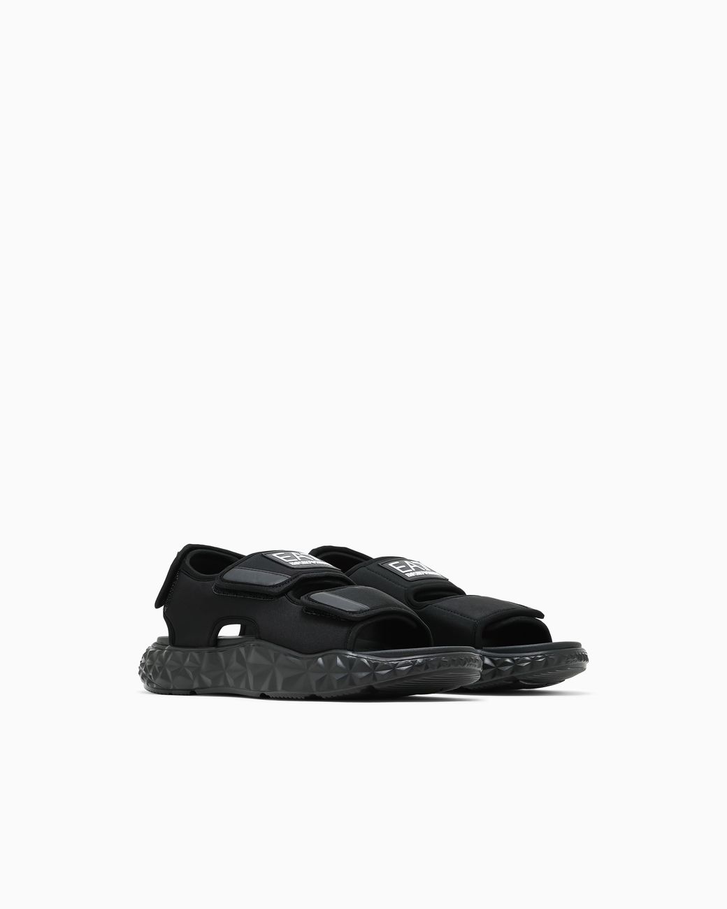EA7 White Kombat Sandals