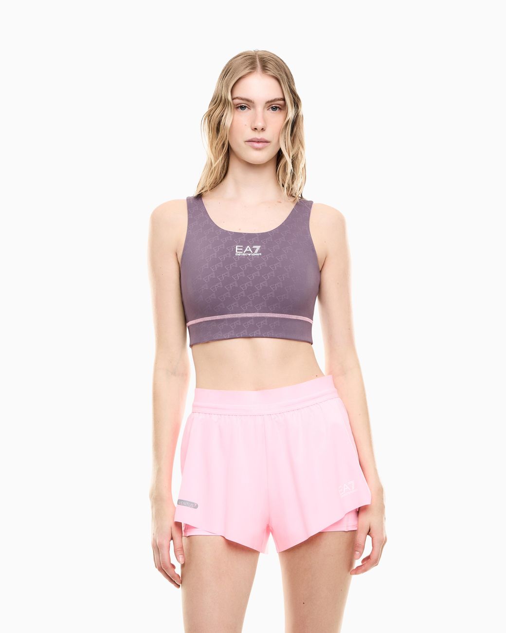 EA7 Purple Reversible Sport Bra Ventus 7