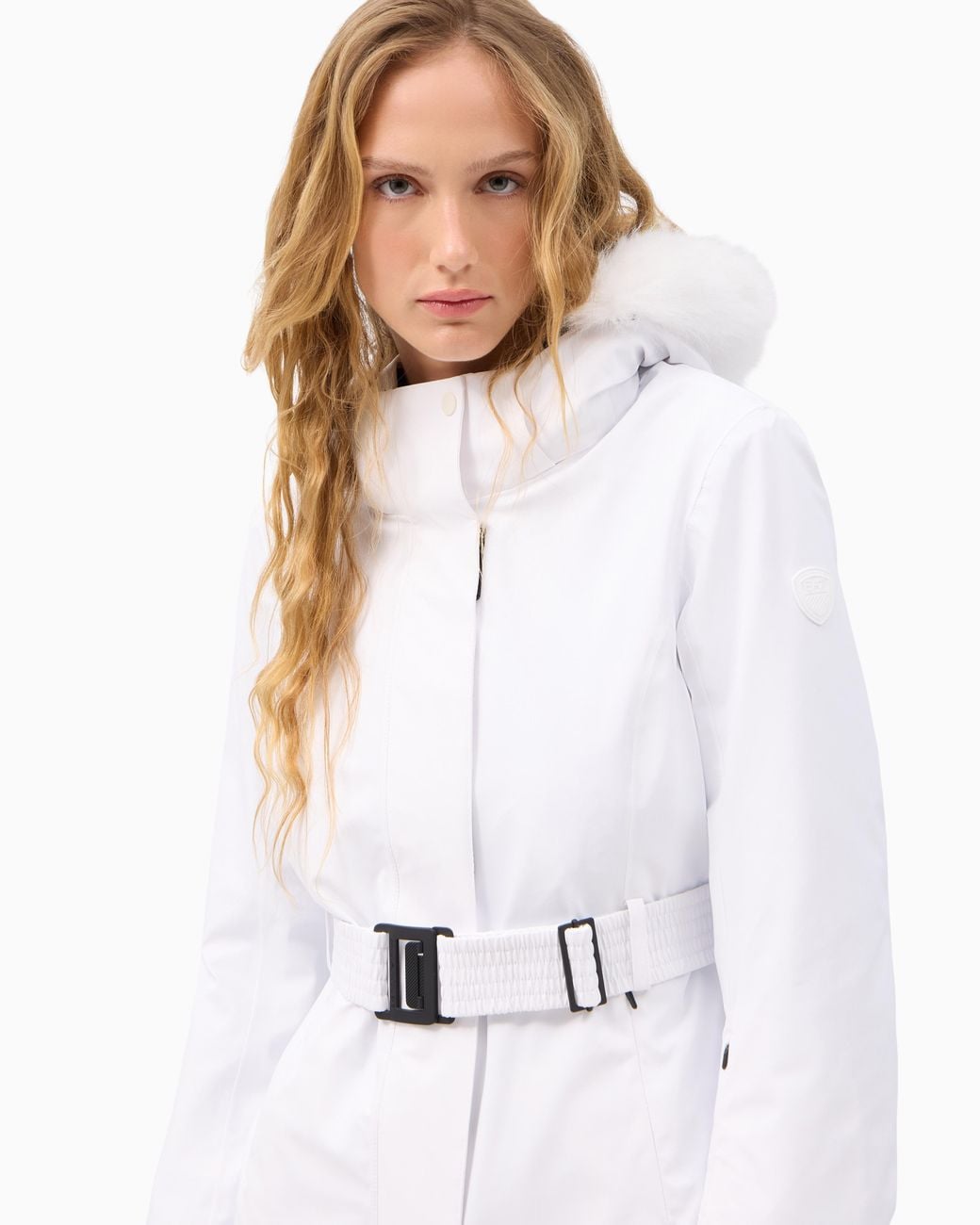 EA7 White Ski Jacket