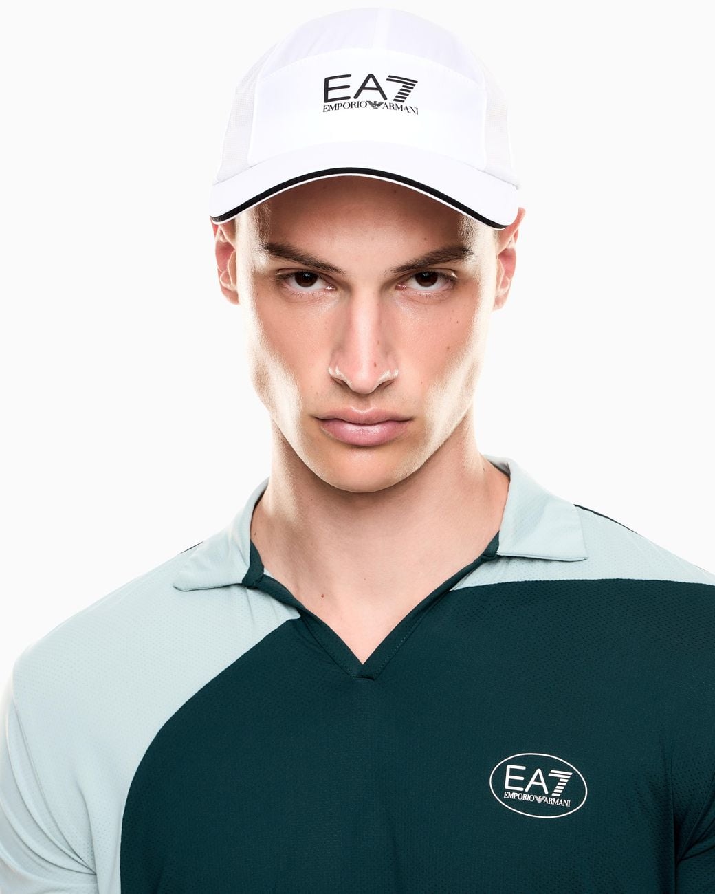 EA7 White Outdoor Cap