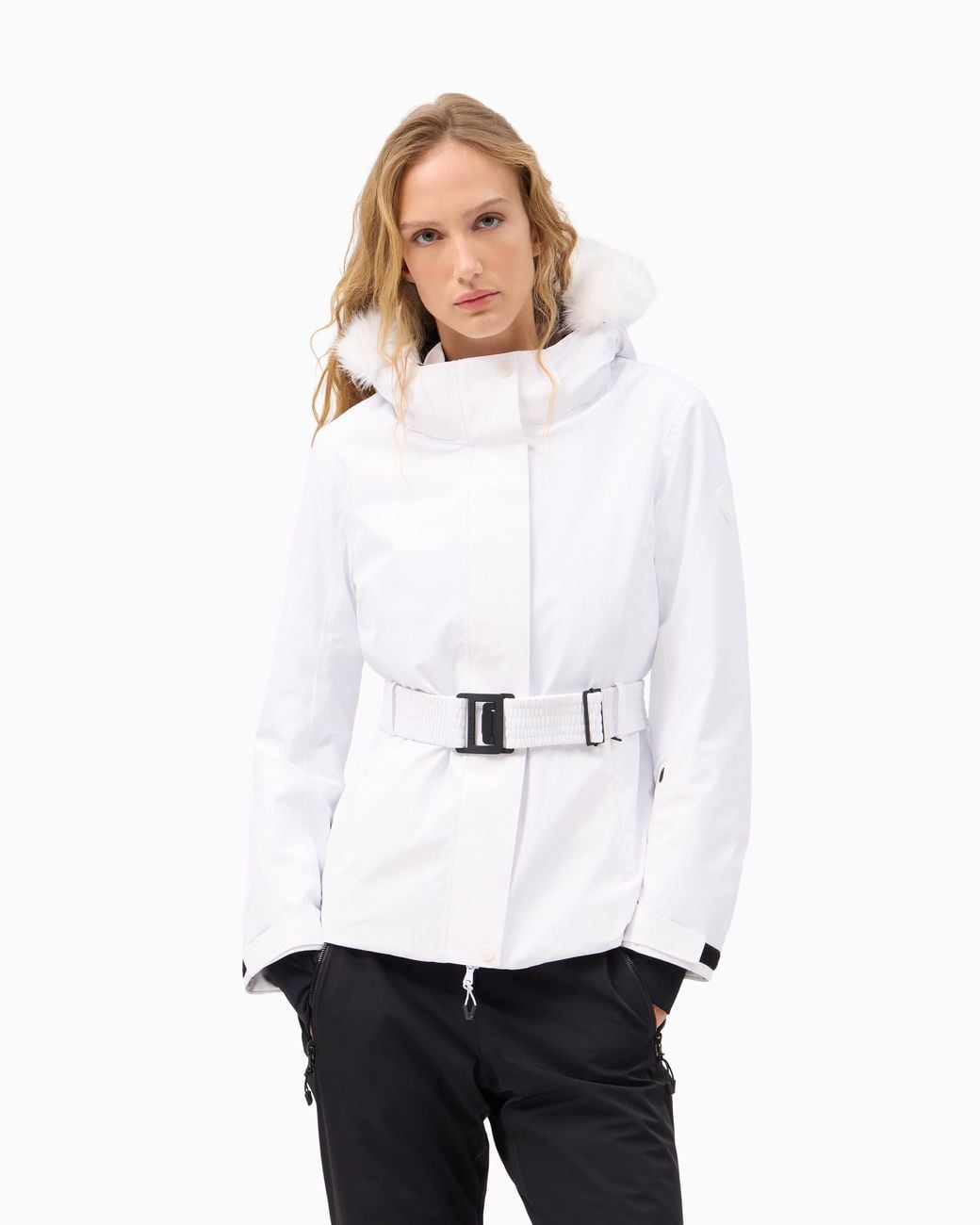 EA7 White Ski Jacket