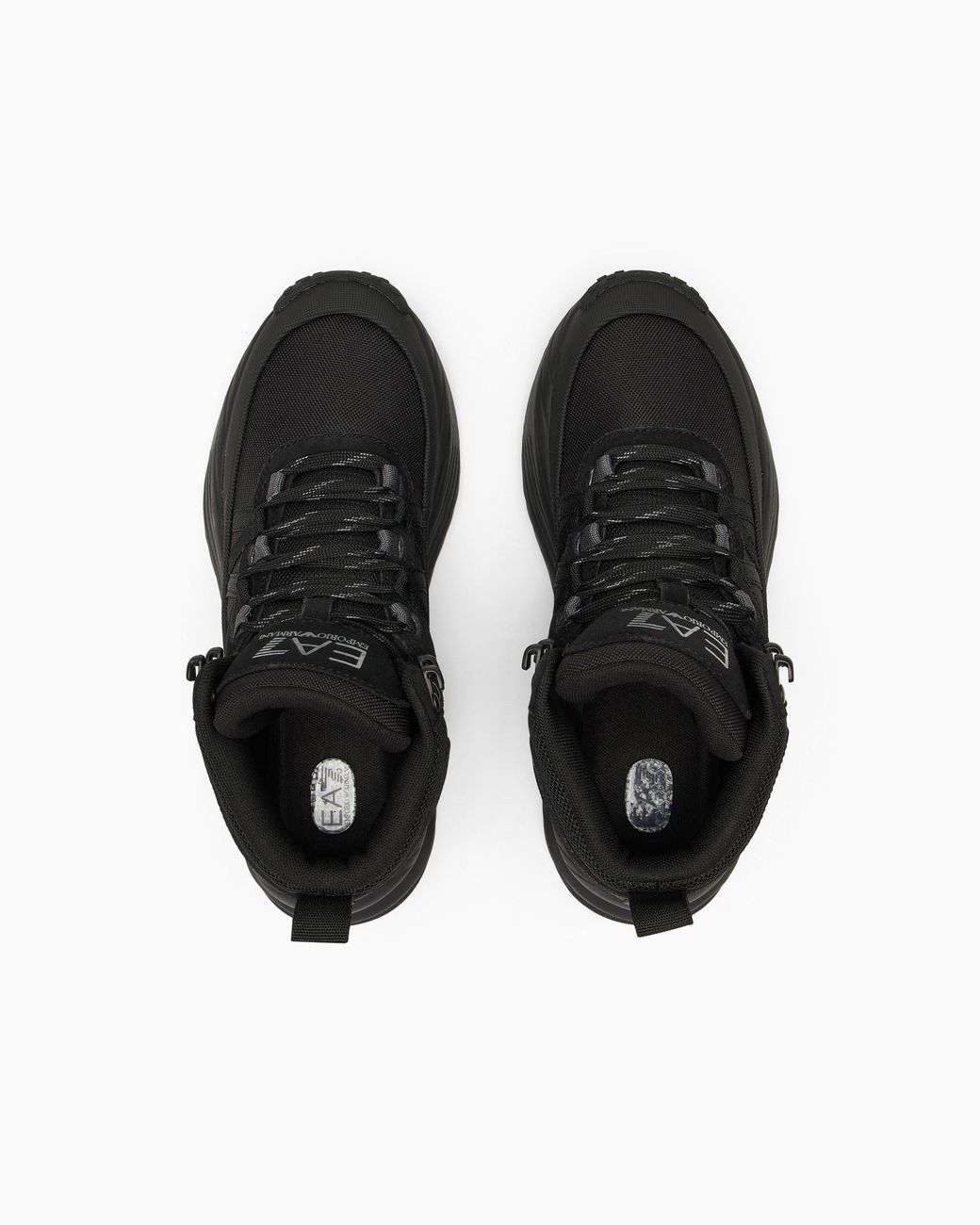 EA7 Black Crusher Sonic Boot Sneakers
