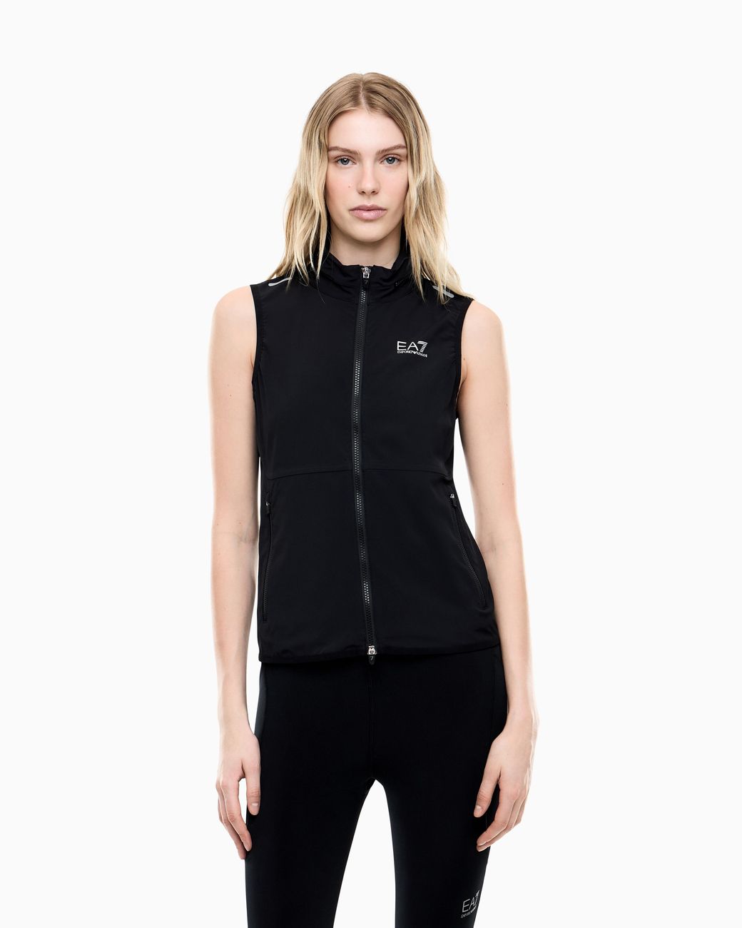 EA7 Blue Vest Ventus Plus Slim Fit