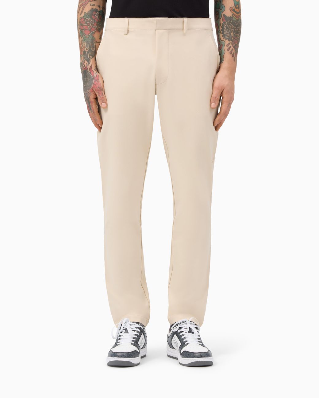 EA7 Natural Slim-Fit Pants Golf Pro for men