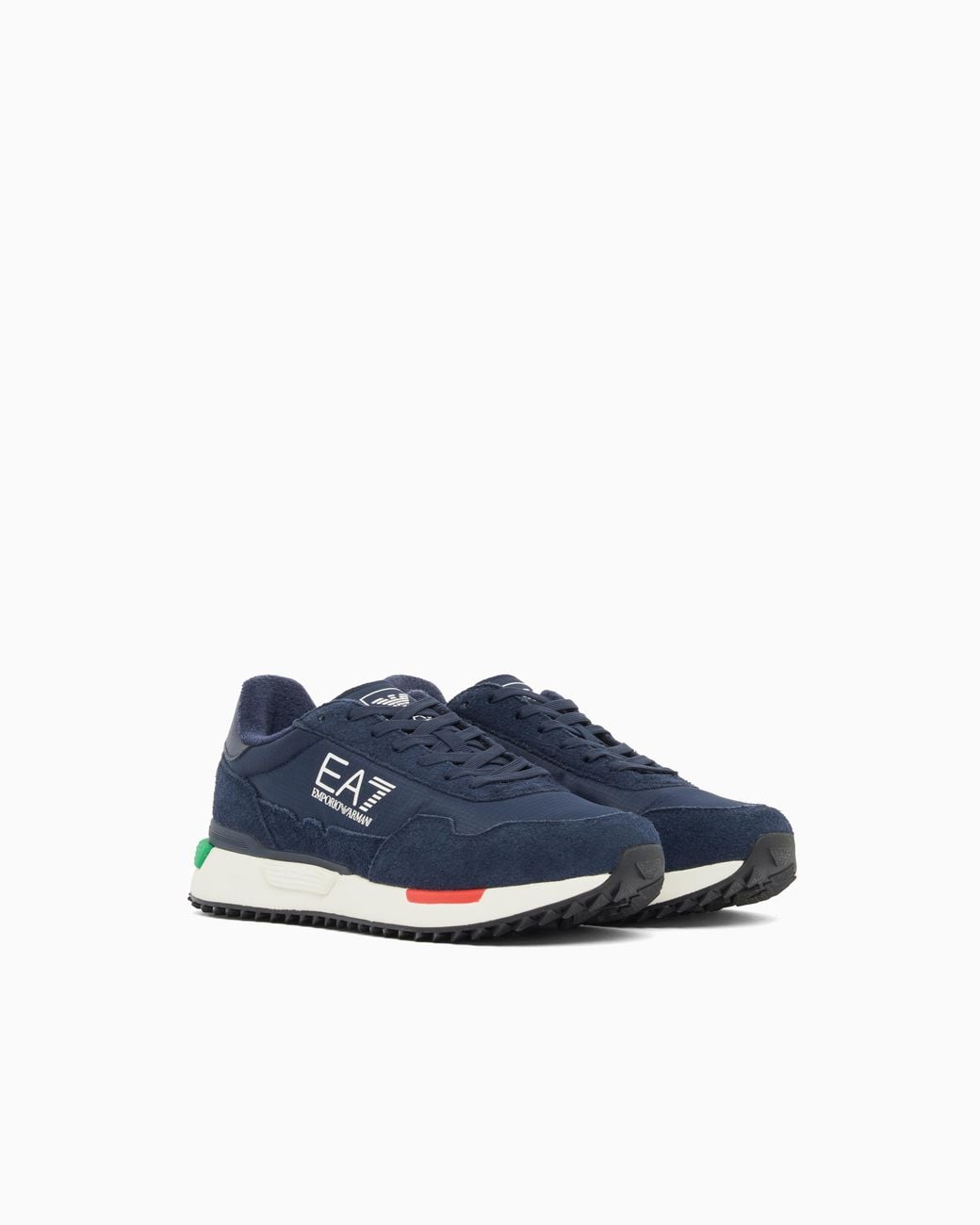 EA7 Blue Vintage Sneakers